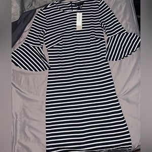 Stripes dress, OP, banana Republic